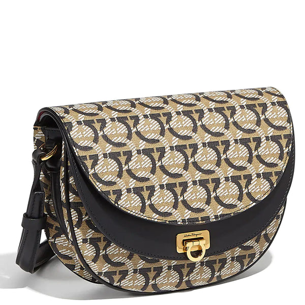 Gancini Cross Body Bag